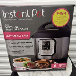 Instant Pot 6 Quarts 7 In 1 Pressure Cooker