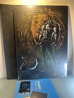 Escanor, the Lion's Sin of Pride Displate Metal Poster