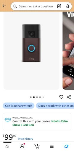 Ring doorbell