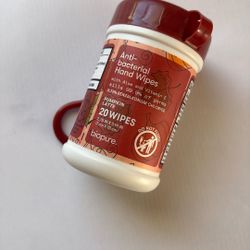 Biopure Hand Bacterial Wipes