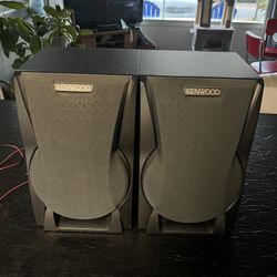 Vintage 90s Kenwood LS-N302 2 Way 2 Set Speakers For A Stereo System