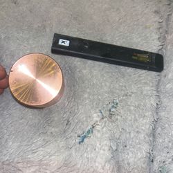 Dispo Pen And Rose Gold Small Grinder