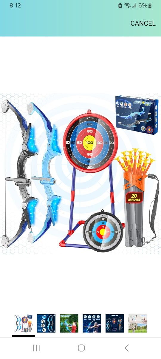 2 Pack Kids Bow And Arrow $20