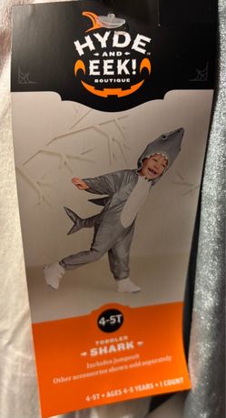 Hyde & Eek Toddler Shark Halloween Costume 4-5T