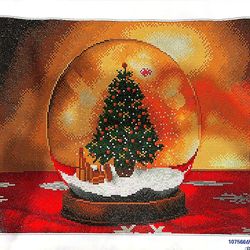 Bead art work.  Finished.  Not framed.