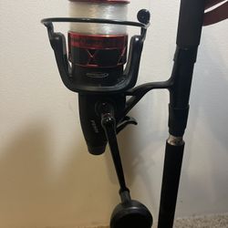 Penn Fierce IV 8000 LL On Daiwa Saltist Rod