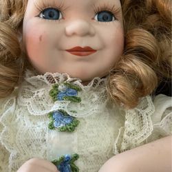 Vintage Porcelain Doll 