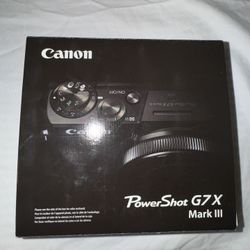 Canon G7X Mark III