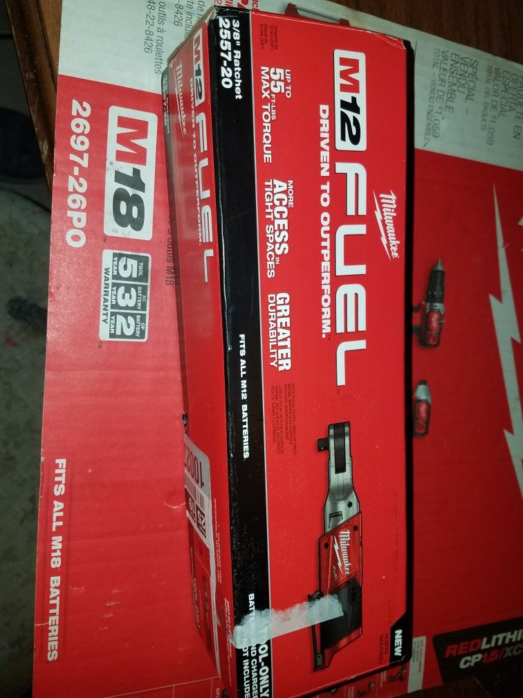 m12 3/8 ratchet tool only firm price no offers/matraca mecanica 3/8" solo la herram precio firme no ofertas