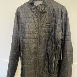 Men’s Patagonia jacket Grey (large) 