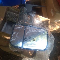 Tons Of Headlights And Various  Automotive Mirrors  