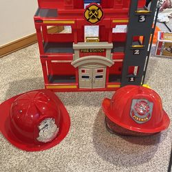 Fire Station and Fire Hats