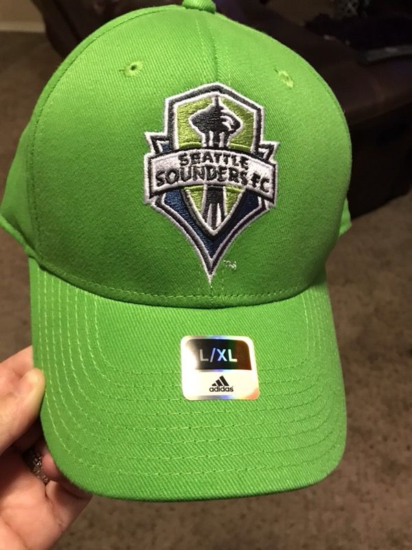Brand New Sounders Hat - size L/XL