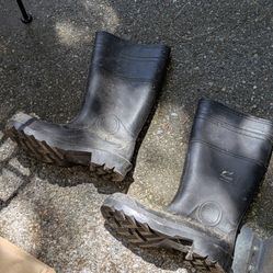 Rubber Galoshes/Boots Size 9