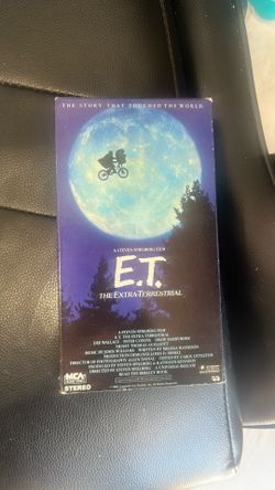 Original E.T. Movie From Steven Spielberg