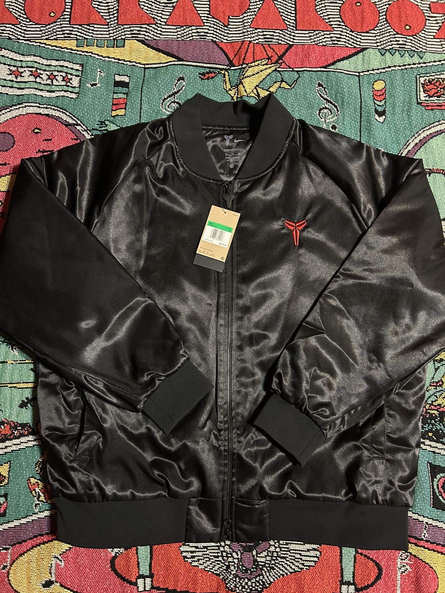 Nike Kobe Year Of Mamba Therma-fit Insulated Black Jacket Size XL