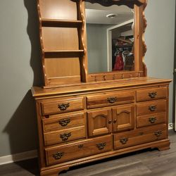 Bedroom Furniture - Bed, Dressers, Night Stand