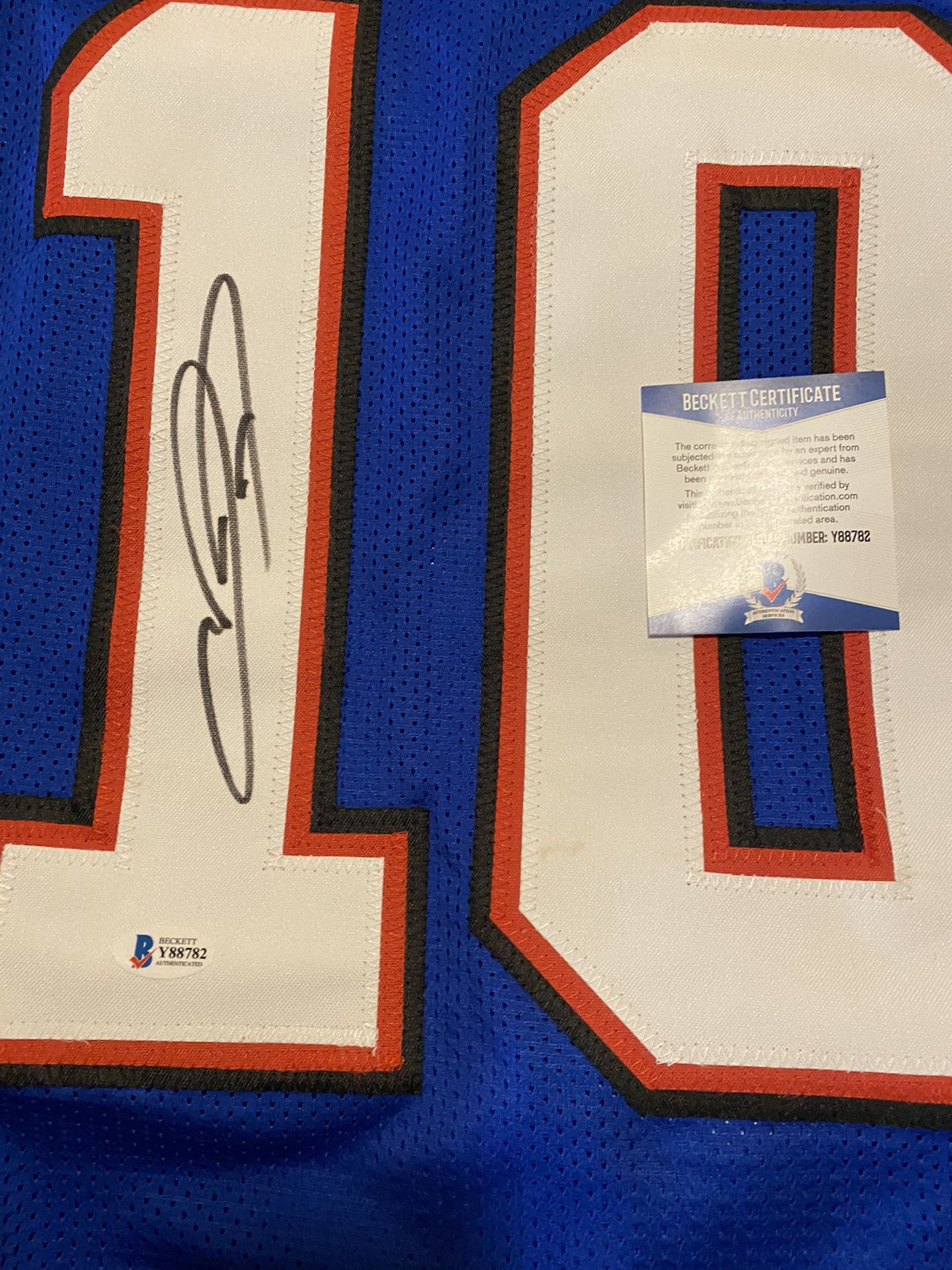 Jake Fromm Autographed Buffalo Bills jersey with Beckett COA