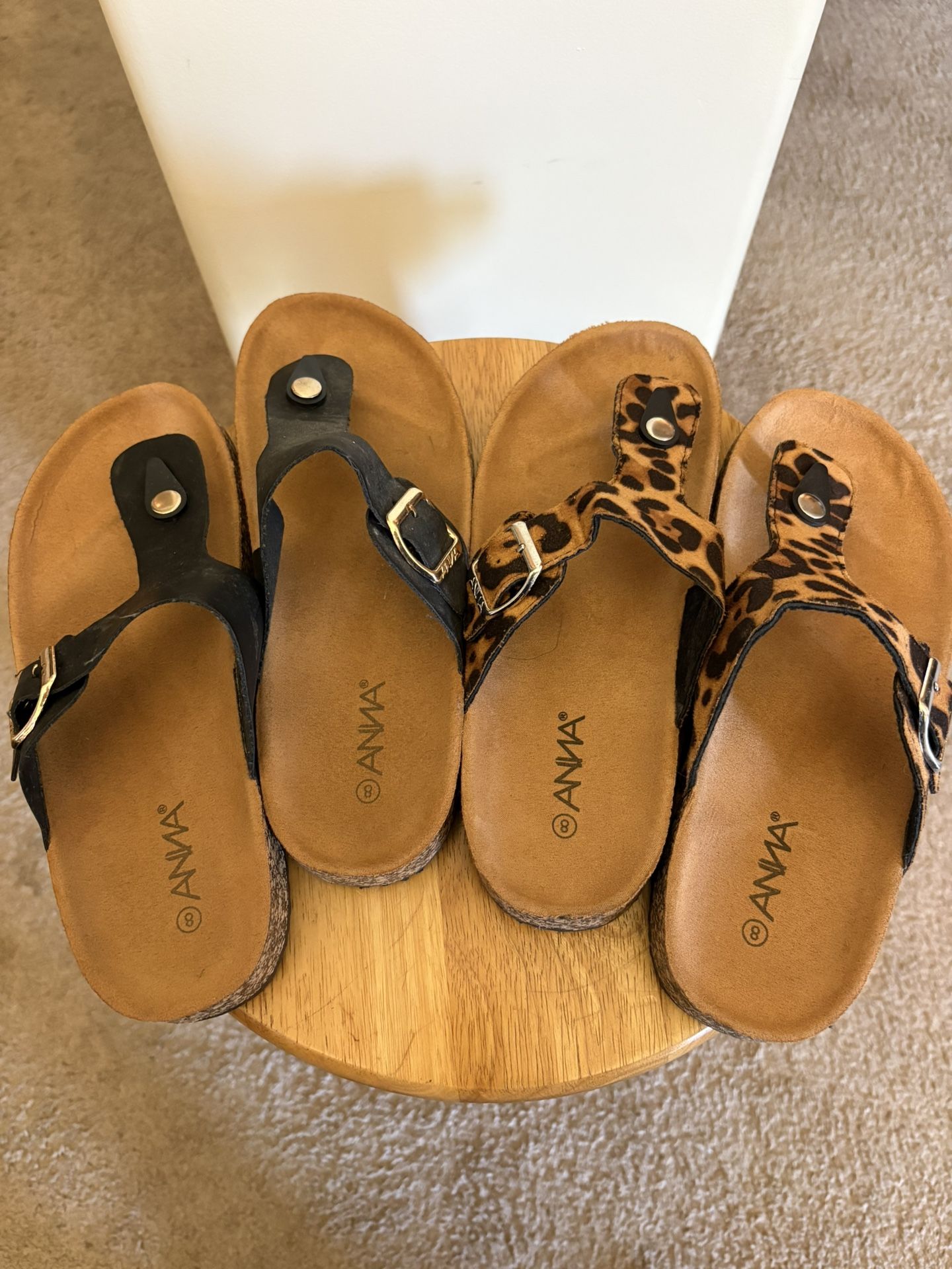 ANNA Sandals Size 8