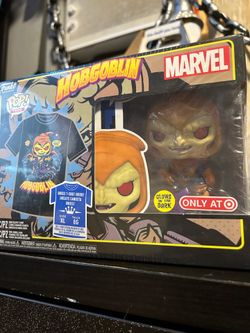 Sealed Funko Hobgoblin + XL T-Shirt pack