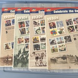 Celebrate the Century Stamp Sheets