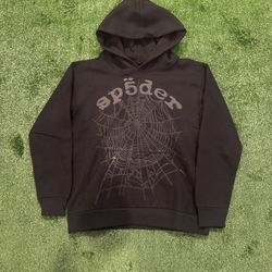 Phantom Black Spider Hoodie (Size: M)