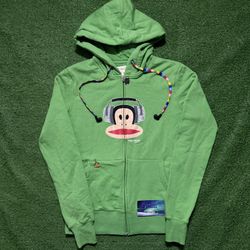 Vintage Paul Frank Headphones Hoodie Small