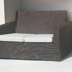 1 small patio Couch 