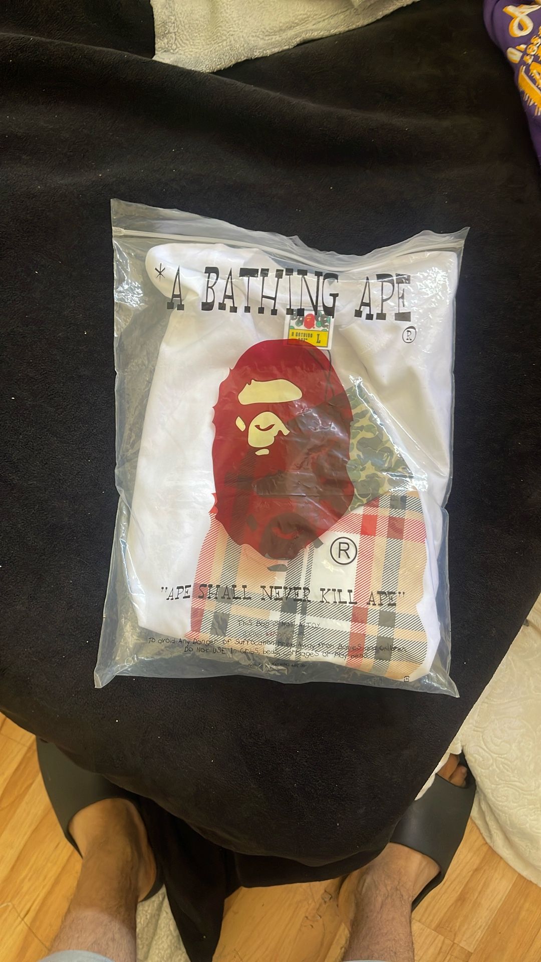 Bape T Shirt Size Large