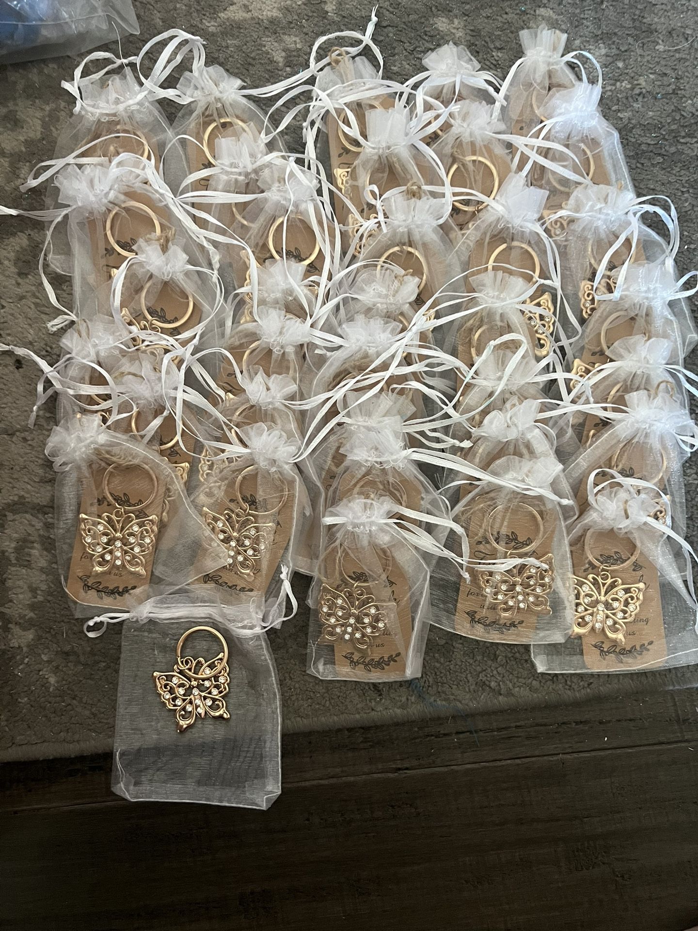 Butterfly Key Chains. 