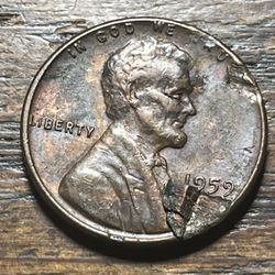 1959 D Penny
