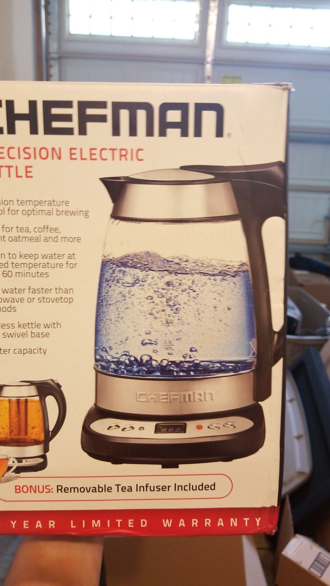 Chef man electric kettle