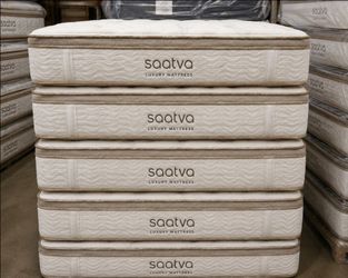 Brand New Saatva Luxury Mattresses KING QUEEN