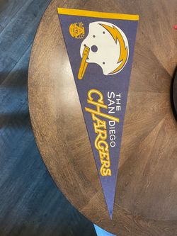 1960’s AFL Chargers Pennant full size