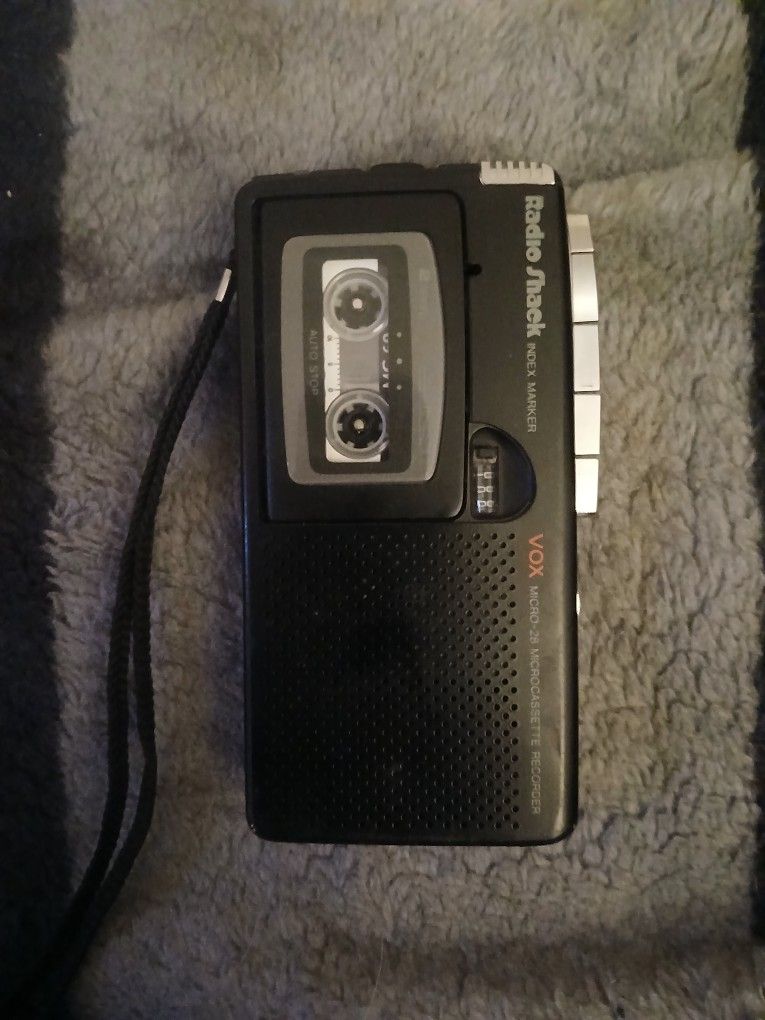 Radio Shack Cassette Recorder