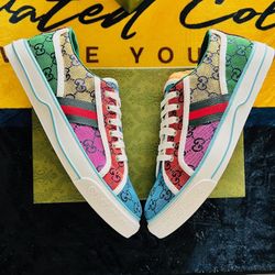 1977 Gucci Canvas Shoes