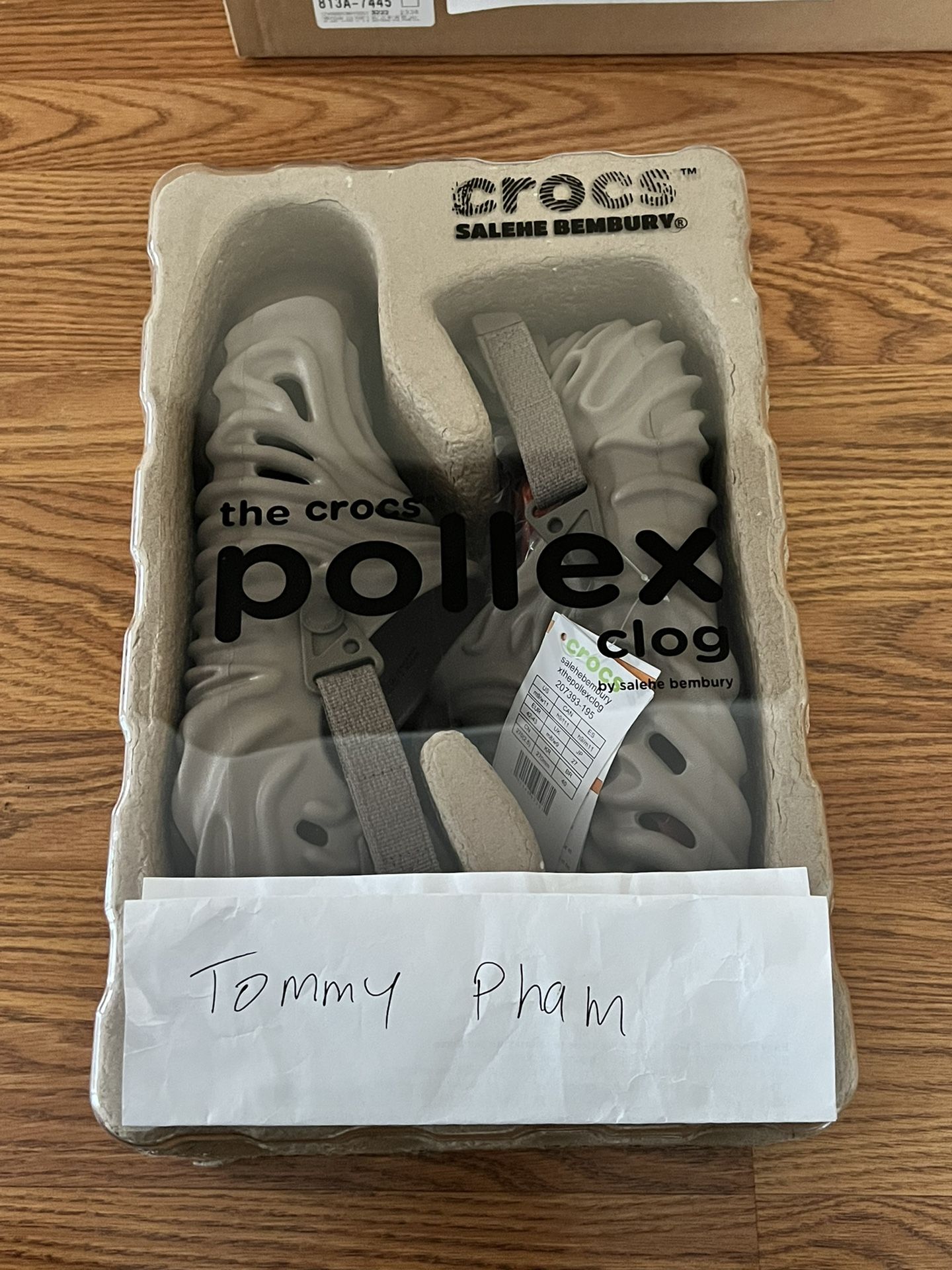 Selling Size 9M Crocs The Pollex Clog x Salehe Bembury ‘Menemsha’