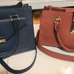 Cole Haan And Guess.leather Handbags