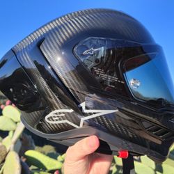 Alpinestars Supertech R10 Solid Carbon Black - Size L