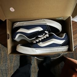 New Pair Of Vans Knu schools Size 10.0 Men’s Blue