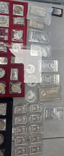 999 Silver bars and Rounds for sale spot +2