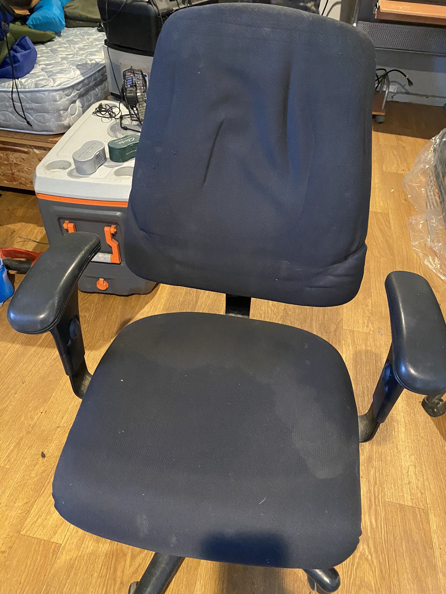 Office chair with cover