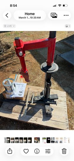Tire Changer with Lucy Adapter & Tire Balancer