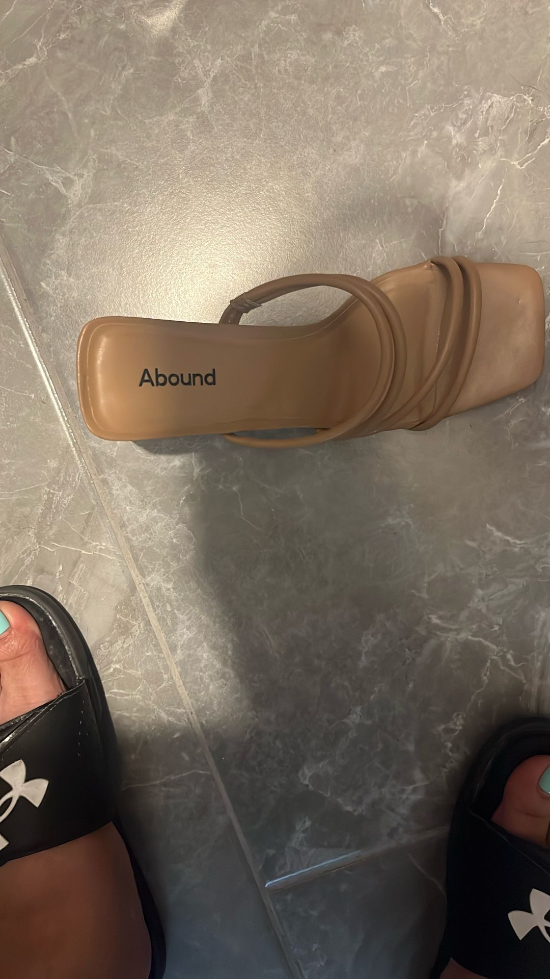 Barely Used Tan Heel