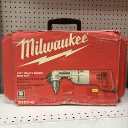 Milwaukee New 1/2” Right Angle Drill Kit 