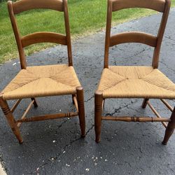 Antique Ladder Chairs 