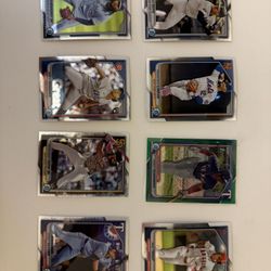 Topps Now Chrome baseball cards