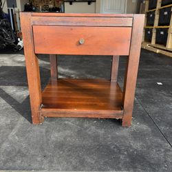 Wooden End Table