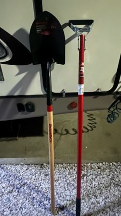 shovel & double sided weed hoe new