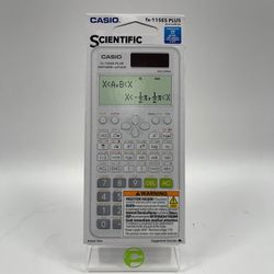 New Casio FX-115ES Plus Scientific Calculator White